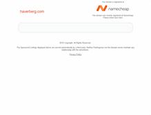 Tablet Screenshot of haverberg.com